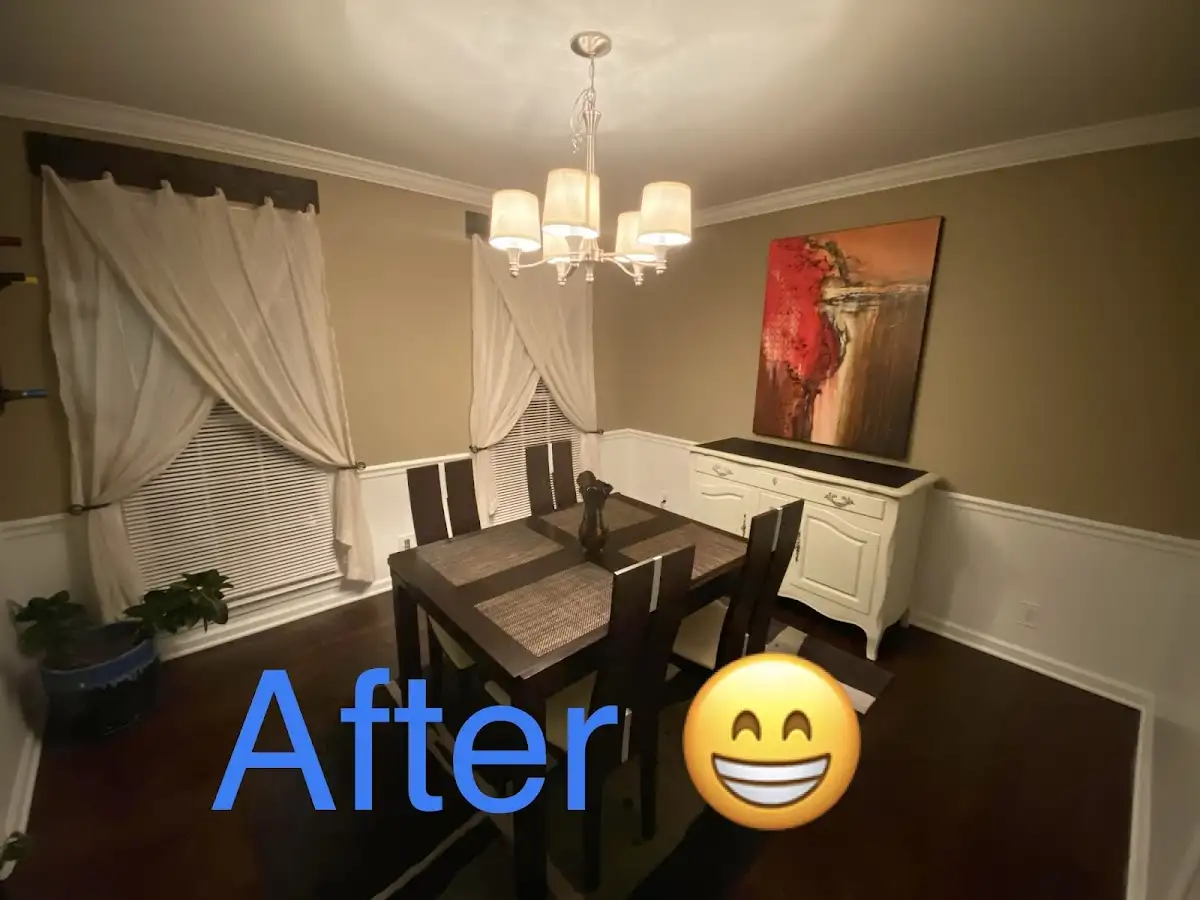 Professional dining room restoration after water damage in East Kapolei