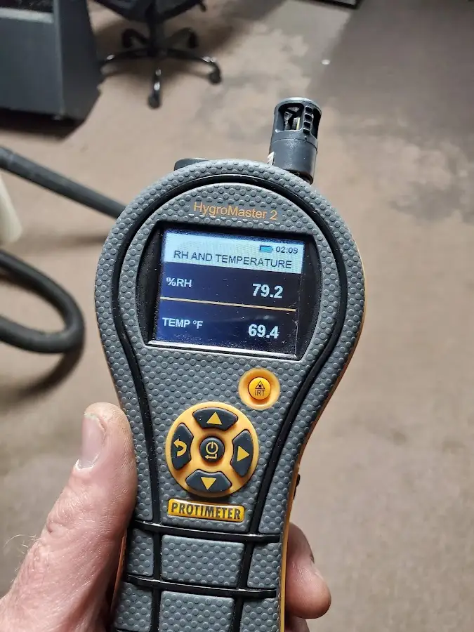 Moisture meter humidity assessment for Mold Remediation & Removal in East Kapolei